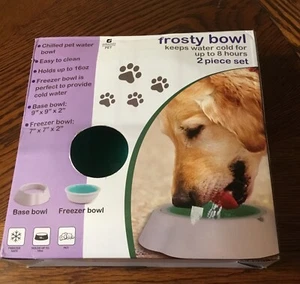 Frosty Dog Bowl by Grand Innovations - Picture 1 of 3