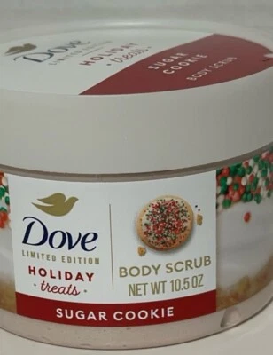 Dove Limited Edition Holiday Treats Body Scrub - SUGAR COOKIE - 10.5 OZ New - Image 1 of 4