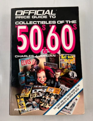 Official Price Guide to Collectibles of the 50's and 60's, Jordan, 1st Edition Foto 1 de 4