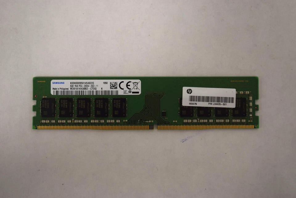 8GB 288-Pin DDR4-2666 ECC UDIMM RAM Memory for HP 3TQ39AT - Image 1 of 1