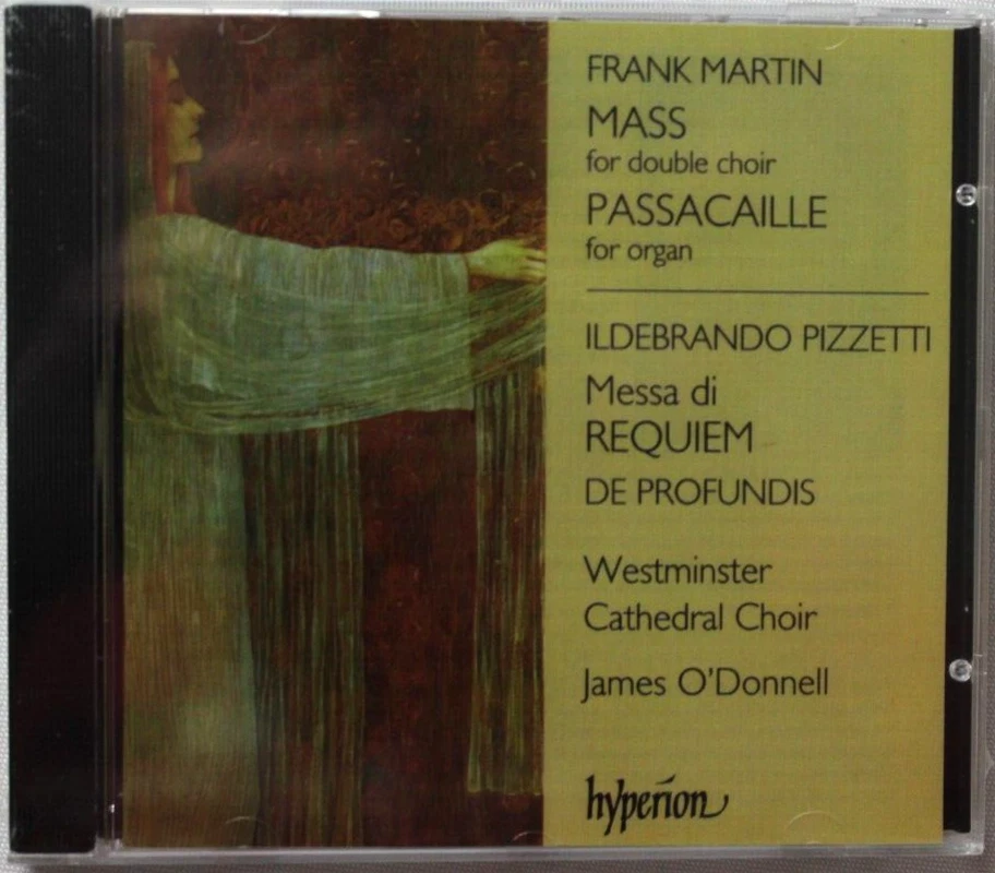 FRANK MARTIN MASS ДЛЯ ДВОЙНОГО ХОРА PIZZETTI MESS DI РЕКВИЕМ [НОВЫЙ КОМПАКТ-ДИСК] - Изображение 1 из 4