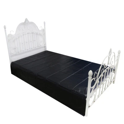 Sábana bajera de PVC sexual tamaño king para cama de 1,8 m impermeable para parejas amor juegos húmedos Foto 1 de 4