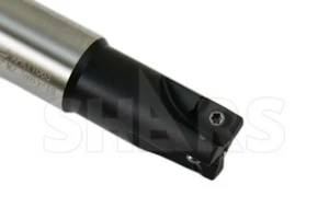 Shars CNC 3/4 3 Flute 90° Indexable End Mill APMT 1003 Insert New ![ - Picture 1 of 12
