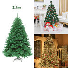 6ft 7ft 8ft Green Christmas Tree With Metal Stand Xmas Bushy Pine Festive Decor