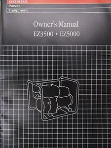 Honda Owner's Manual EZ3500 EZ5000 1995 - Picture 1 of 1