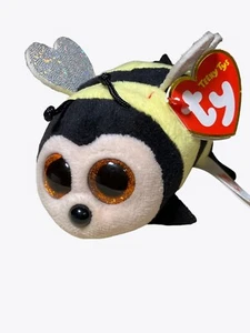 TY Teeny Tys Zinger the Bumble Bee Plush - Picture 1 of 10