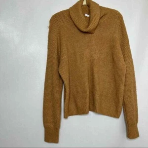 Around Damen Pullover groß camelbraun Rollkragen Kuschel Strickpullover - Bild 1 von 7
