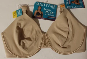 Nuevo sujetador minimizador con aros figura completa Vanity Fair para mujer talla 40DD #76080 $50 - Imagen 1 de 2