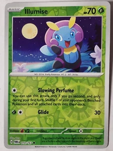 REVERSE HOLO Illumise 010/167 NM/M - Tarjeta Pokémon Twilight Masquerade - Imagen 1 de 2