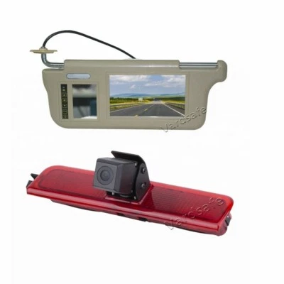Rear View Mirror Monitor & Reverse Camera for Volkswagen Caddy / Caddy Panel - Image 1 of 4