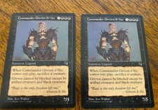 MTG / Commander Greven il-Vec x2 / Tempest / Great Condition NM