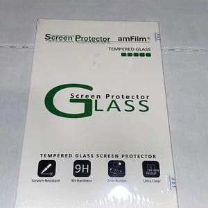 amFilm (2PK) Tempered Glass Screen Protector for iPad 8, 10.2, Air 3, & Pro 10.5 - Picture 1 of 6