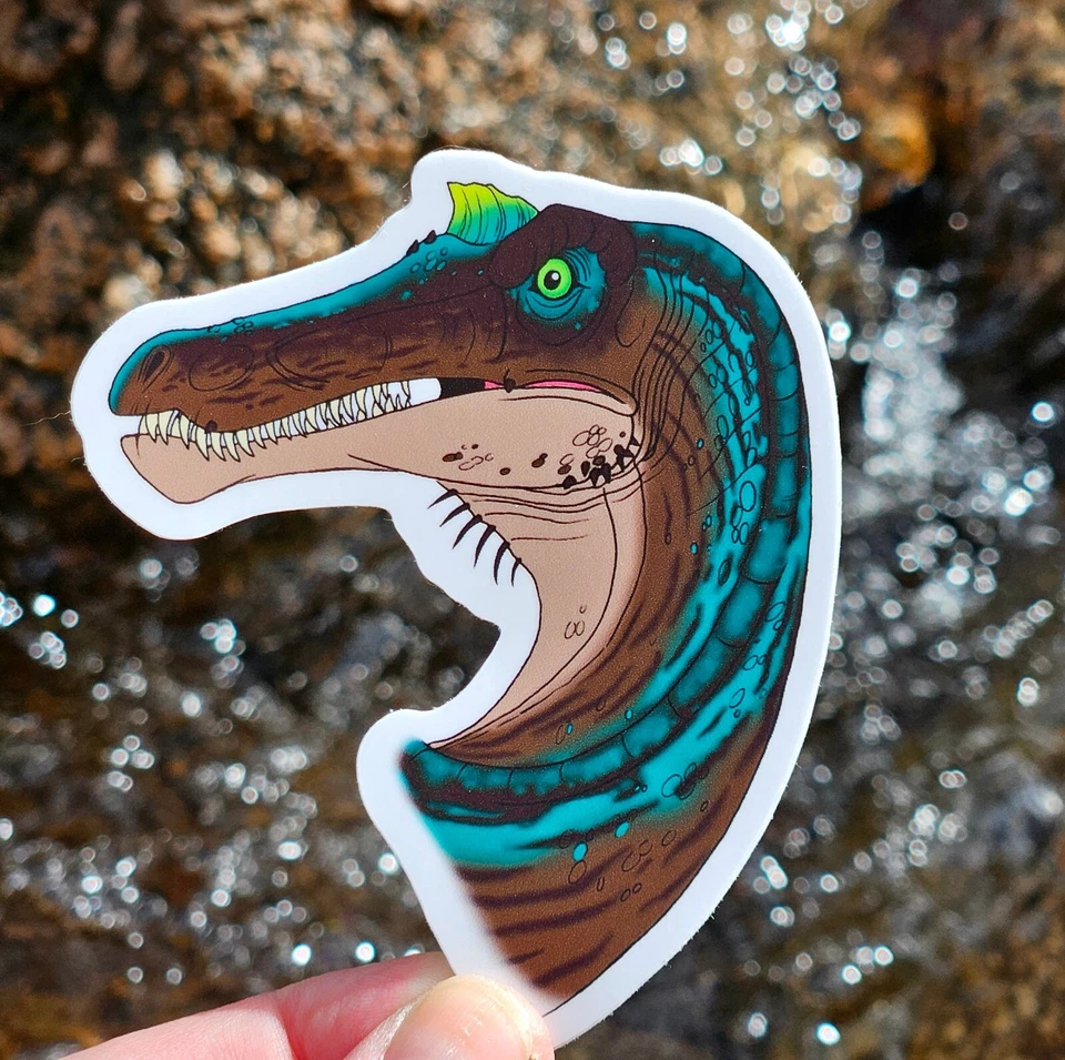 Pegatina Vinilo Suchomimus 3" Original Paleoart Dinosaurio Parque Jurásico Foto 1 de 1