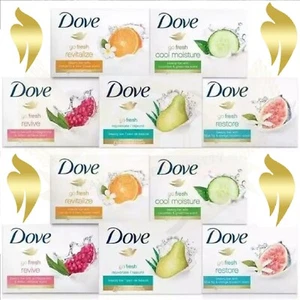 Dove Original Beauty Cream Bar Soaps With Moisturizer Cream Wide Range Variety - Picture 1 of 9