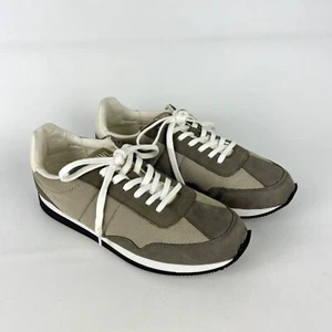 Madewell League Sneakers Washed Nubuck Mesh Coastal Granite size Men 8.5 Wmn 10 - Picture 1 of 15