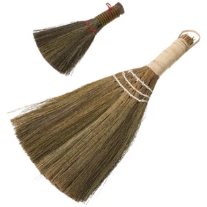 2 Pcs Desktop Dust Brush Office Handheld Broom Small for Cleaning - Picture 1 of 12