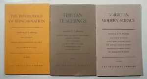 H.P. Blavatsky Lot tibetische Lehren Magie in der modernen Wissenschaft + okkulte Theosophie - Bild 1 von 9
