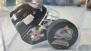 Colorado Avalanche Mini Casco Maschera Portiere 1996 Stanley Cup Campi #627 del 1996 - Foto 1 di 7