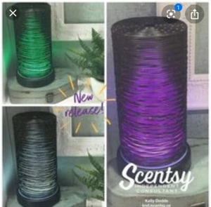 Scentsy AVID Essential Oil diffuser SHADE For YOUR Scentsy Metallic NEW PROMO - Picture 1 of 12