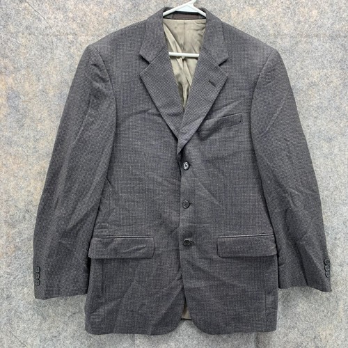 Giacca Abito Givenchy Blazer Uomo 37R Grigio 3 Bottoni Tasca Lana di Seta Outdoor