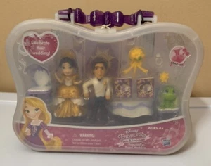 Disney Princess Little Kingdom Doll Rapunzel's Royal Wedding Set Case NEW - Picture 1 of 6