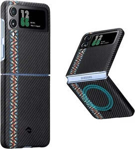 Custodia PITAKA Z Flip 4 compatibile con MagSafe, custodia sottile e leggera Galaxy Z Flip 4 - Foto 1 di 8