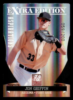 2011 Donruss Elite Extra Edition Prospects Aspirations #170 Jon Griffin /200 - Image 1 of 2