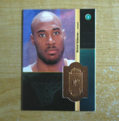 MICHAEL DICKERSON 1998-99 Upper Deck SPx Finite RC # /2500 Rookie Rockets - Image 1 of 2