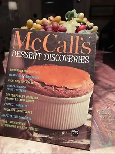 Vintage McCalls Cookie Collection/Recipes/ Cooking/Cookbook 1965/Desserts - Picture 1 of 9
