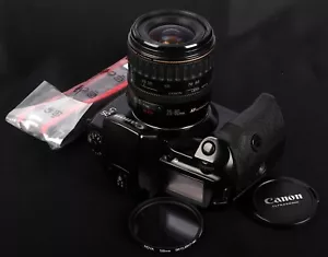 Canon EOS 5QD AF 35mm Film SLR c/w EF 28-80mm f/3.5-5.6 USM STD Zoom Lens Kit - Picture 1 of 13
