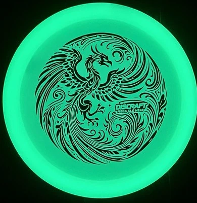 Discraft Mega Glo Heat 167-168g LIMITED RUN Infinite VIP #106 -800 MADE RED FOIL - Image 1 of 4