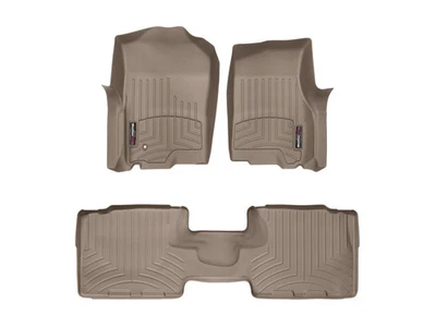 WeatherTech 脚垫 FloorLiner 适用于 - Lincoln Navigator - 第一排和第二排 — 第 1/4 张图片