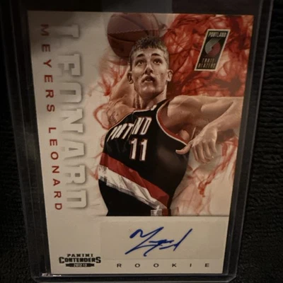 2012-13 Panini Contenders - Rookie Meyers Leonard #210 (AU, RC) Portland 💥💥💥 - Image 1 of 4