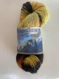 Magallanes 100% Wool Hand Dyed Araucanian Yarns Chili 1 Skein - Picture 1 of 4