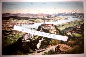 Alte Postkarte "Uetliberg", gel. 1914 - Bild 1 von 2
