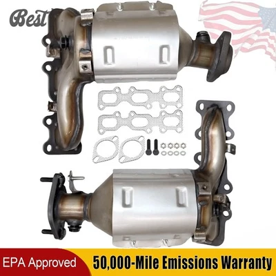 Catalytic Converters For 2013-2019 Ford Explorer Flex Taurus 2015-2018 Edge 3.5L Foto 1 de 4