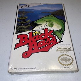 NES Nintendo THE BLACK BASS FISHING NEW & Factory Sealed!
