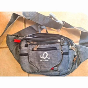 NUEVO EN CAJA - WATERFLY Senderismo Cintura Riñonera Senderismo Riñonera Exceso Europa Gris - Imagen 1 de 9