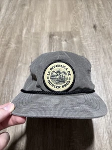 Howler Bros Corduroy Rope Hat Cap Snap Back Patch ‘La Republica De Howler Bros’ - Picture 1 of 6