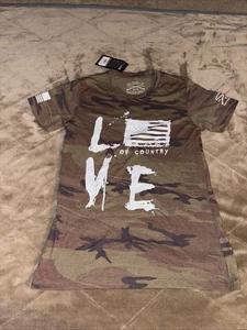 Grunt Style Damen Love Of Country Tshirt Größe L Neu Mit Etikett - Bild 1 von 2