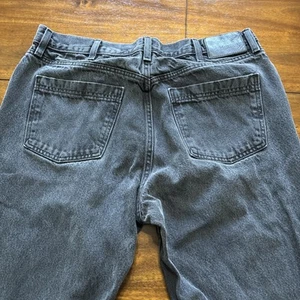 Vintage Harley Davidson Jeans Mens 38x30 Black Denim Motorcycle - Picture 1 of 11