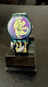 SWATCH Watch "Perroquet" GN119 1992 Parrot Parakeet Toucan Birds Cockatiel - Picture 1 of 5