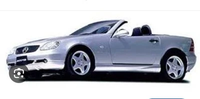 Modellino Mercedes SLK 55 230 AMG in Plastica Scala 1:24 Argento Met. - Immagine 1 di 4