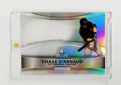 TEST PROOF NO AUTO 2010-11 Bowman Platinum Prospect Chase D'Arnaud PITTSBURGH RC - Image 1 of 2