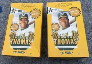 LOT 2. ⚾️ 2006 ATHLETICS 9.5.06 SGA FRANK THOMAS "LIL BIG HURT" BOBBLEHEAD -NIB - Bild 1 von 12