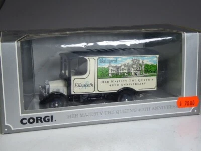 (SB-88) Corgi 97155 Balmoral Thornycroft Van Queen´s 40th birthday 1:50 in OVP - Bild 1 von 2