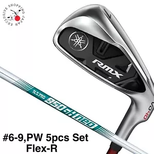YAMAHA Golf Club RMX VD40 Iron 2022 #6-9,PW 5pcs Set Flex-R 850GH Steel Shaft - Picture 1 of 9