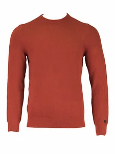 Gant Hombre Brillante Rojo O1 Tech Prep Pique Tripulante 8040003 Nwt - Imagen 1 de 2