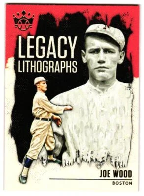 2021 Panini Diamond Kings Joe Wood #LL-16 Legacy Lithographs - Image 1 of 2