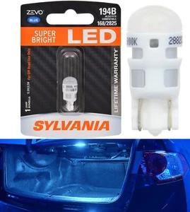 Sylvania ZEVO LED light 194 Blue 10000K One Bulb Trunk Cargo Replacement Lamp - Picture 1 of 12